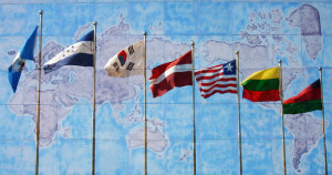 International-Law flags
